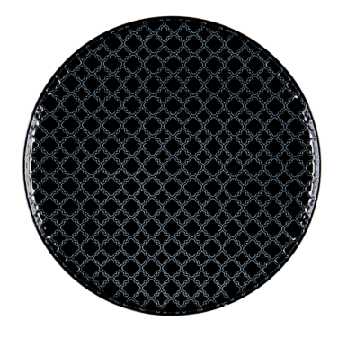 Тарелка мелкая Lubiana Marrakesz 26 см черная L4286K80E