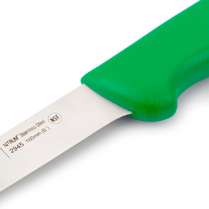 294521 Ніж обробний 160 мм серія '2900' зелений