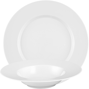 Набір тарілок 12 предметів білий No Limits Seltmann