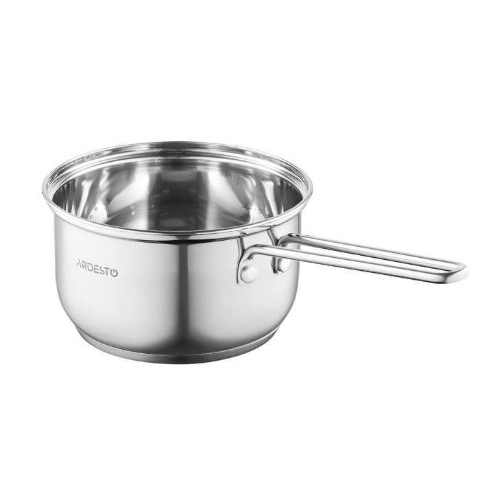 ARDESTO Gemini Bari Ведро, стеклянная крышка, 1,6 л, нержавеющая сталь