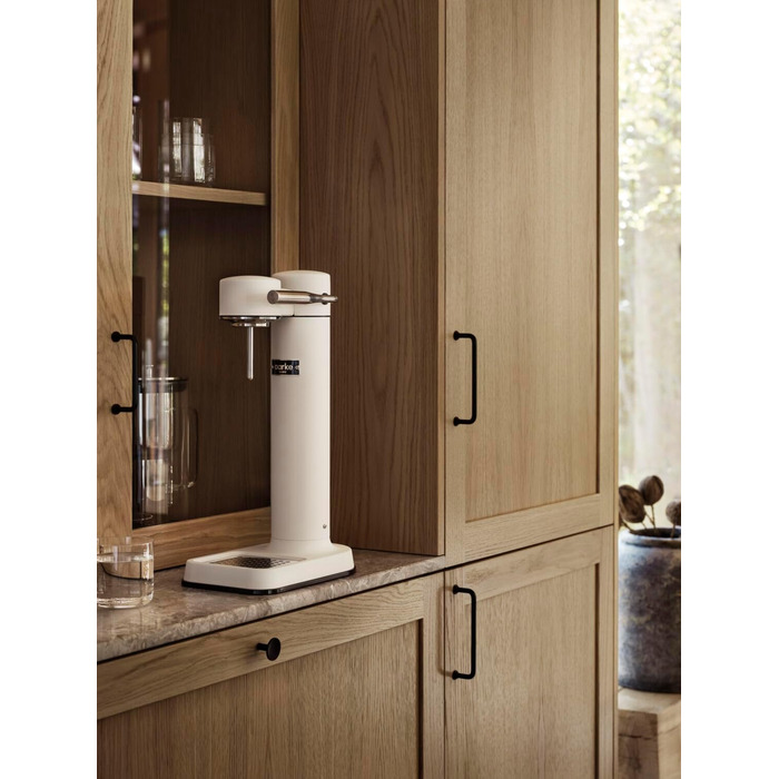 Набір для газування води, 2 предмети, білий Carbonator 3 Aarke