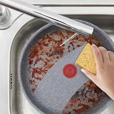 Сковорода ВОК Tefal Hard Stone,28см, алюміній, бакеліт, сірий