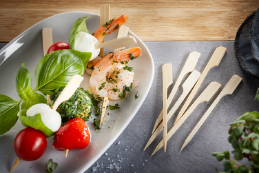 Набір шпаг деревяних 160 шт. 9 см NATURA Gefu