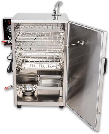 Електрична коптильня з нержавіючої сталі з термоізоляцією Beeketal