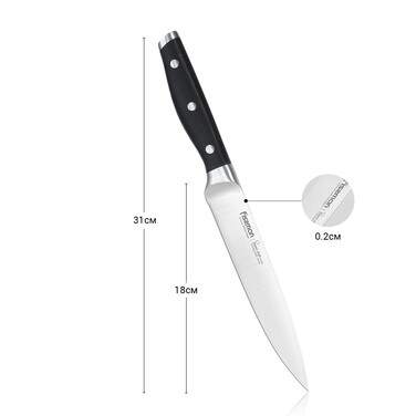 Ніж гастрономічний Fissman DEMI CHEF 18 см (2364)