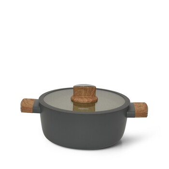 Каструля зі скляною кришкою  20 см 2,24 л ARIA Fissman