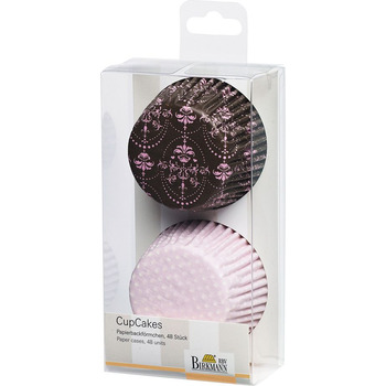 Набір форм для капкейков, 48 шт, La belle Rose RBV Birkmann