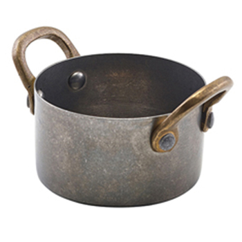 Мини-кастрюлька 7.8*4.5 см, 210 мл, Vintage Steel, GenWare