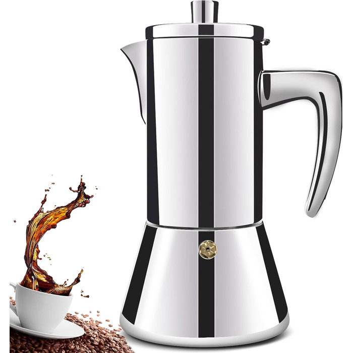 Кавоварка еспресо 200 мл на 4 чашки DITOSH