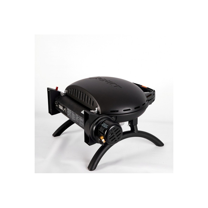 КОМПЛЕКТ Портативний переносний газовий гриль O-GRILL 500, чорний + шланг в подарунок! Код: 011672