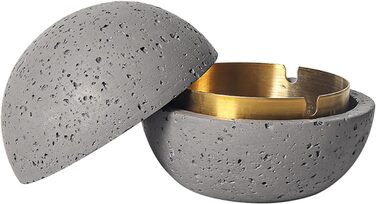 Попільничка 12,5 см сірий Cutfouwe