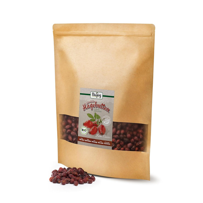 Плоди шипшини сушені та цілі 2 кг Biojoy