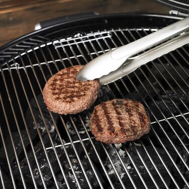 Решітка для гриля RSLE VARIO, Високоякісна решітка для гриля з нержавіючої сталі для вставок VARIO, для гриля-котелка на вугіллі 1 F60, Срібляста, Сріблястий гриль-котелка на вугіллі Ø 60 см (Одинарний, Газовий гриль-котел Ø 60 см)