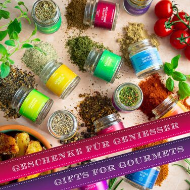 Подарунковий набір із 12 класичних спецій Hallingers