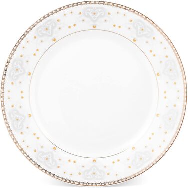 Столовий сервіз на 6 персон, 20 предметів, білий/сріблястий OSAKA MULTI CASA MEX