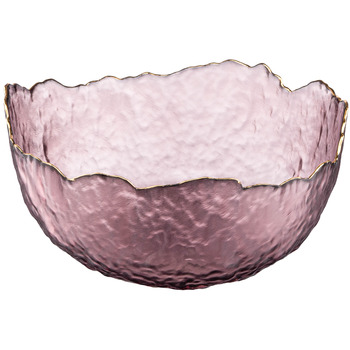 Салатник Ardesto Bell, 19.5см, стекло, розовый