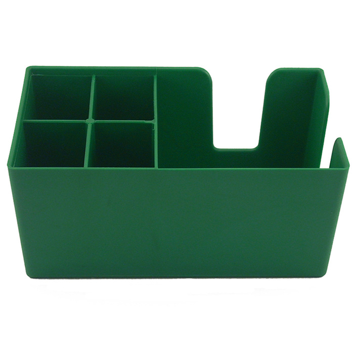 B001G Барний організатор 24x15x10 см, колір зелений