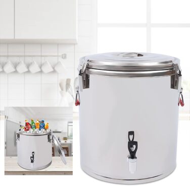 Транспортний термоконтейнер 40 л зі зливним краном LANNADD