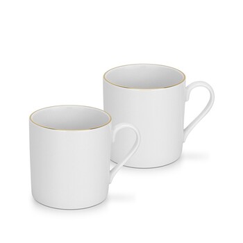 Набір з 2-х кухлів Fissman 420 мл FLOREE порцеляна (3662)