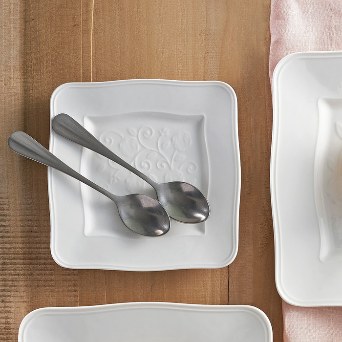 Чашка для кави з блюдцем La Porcellana Bianca FLORENTINA, порцеляна, 90 мл