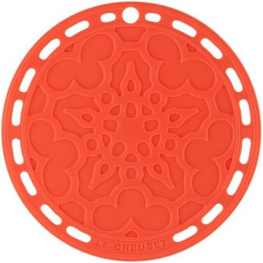 Підставка Le Creuset Tradition з силікону, термостійка до 250C, Ø 20 см, 93007300060000 (червона)