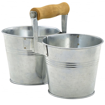 Вёдра комбинированные, 12 см, GenWare