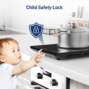 Индукционная варочная поверхность на 1 конфорку 2100 Вт IsEasy