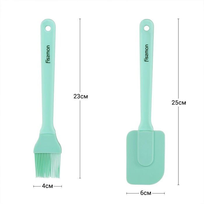 Силиконовые кисточки и лопатки Fissman (17050)