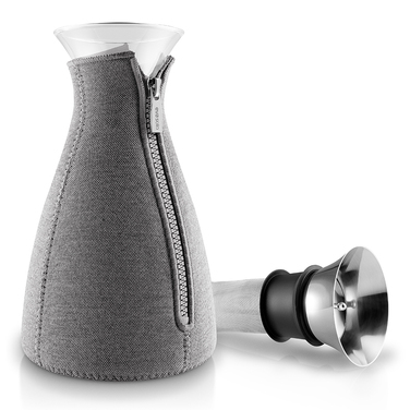 Кавовий глечик в неопреновому чохлі 1 л темно-сірий Cafe Solo Eva Solo