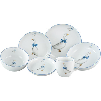 Набір посуду на 2 персони, 10 предметів, Gänse Glück Creatable