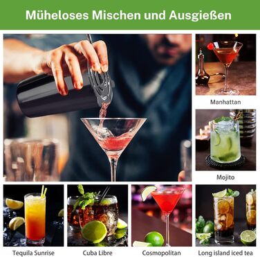 Набор барменов из 27предметов, аксессуары для коктейлей oGoDeal