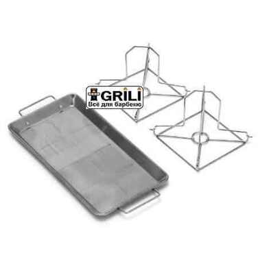 Стойка с поддоном для 2 куриц Grill Pro