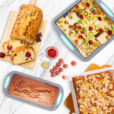 Набір силіконових форм для випічки 47 предметів Tongjude