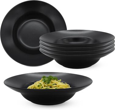 Тарілка для пасти 24 см 6 шт Spetebo