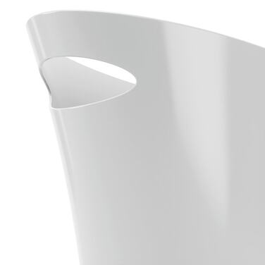 Контейнер для сміття 7,5 л білий Skinny Umbra