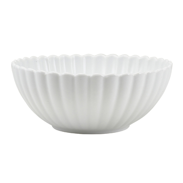 Салатник 720 мл, 16 см, Incise Porcelain Scalloped, GenWare