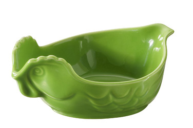 Блюдо для птицы Revol, зеленое, 0,2 л, 15 х 10 х 6 см