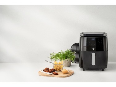 Tefal Мультипіч OBH Nordica Easy Fry&Steam Black, 17000Вт, чаша-6.5л, сенсорне керув., від 80°C до 200°C, пластик, чорний