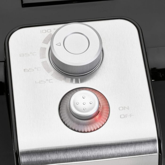 Диспенсер для горячей воды ProfiCook PC-HWS 1145, корпус из нержавеющей стали, горячая вода нажатием кнопки примерно за 3 секунды, светодиодный дисплей с сенсорным управлением, 2600 Вт (резервуар для воды 2,2 литра)