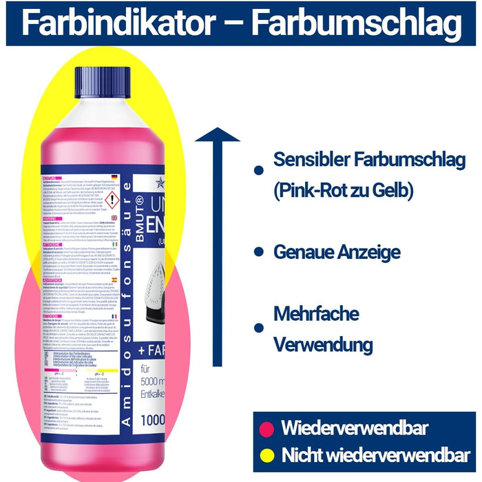 Універсальний засіб для видалення накипу 1 л BMUT