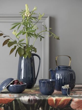 Ізольована кружка Khler Hammershøi легендарний дизайн, елегантна поза часом, (30 мл, синя)