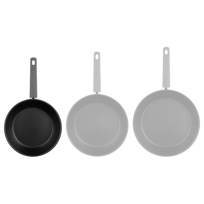 ARDESTO Gemini Piemonte Сковорода для глубокой, 24см, нержавеющая сталь