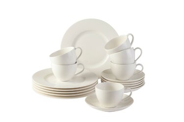Кавовий сервіз, 18 предметів, Basic White Vivo Villeroy & Boch