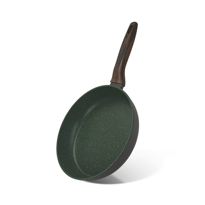 Сковорідка для смаження Fissman 28x6 см CUISINE литий алюміній з антипригарним покриттям (14599)