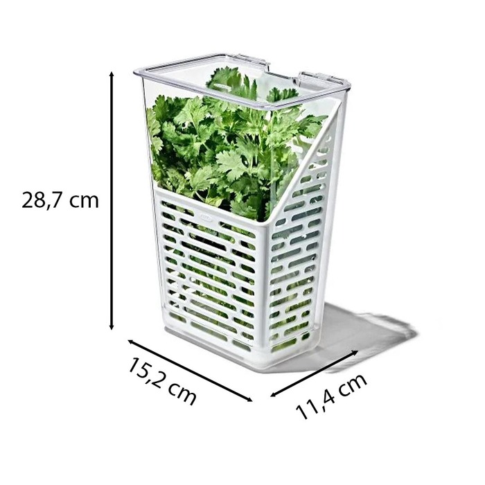 Емкость для хранения 11,4x15,2x28,7 см OXO