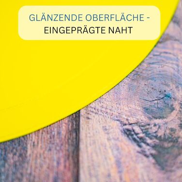 Килимки/килимки Westmark, 4 шт., 45,5 x 29 см, вініл, синій/ Saleen Edition Fun (жовтий)