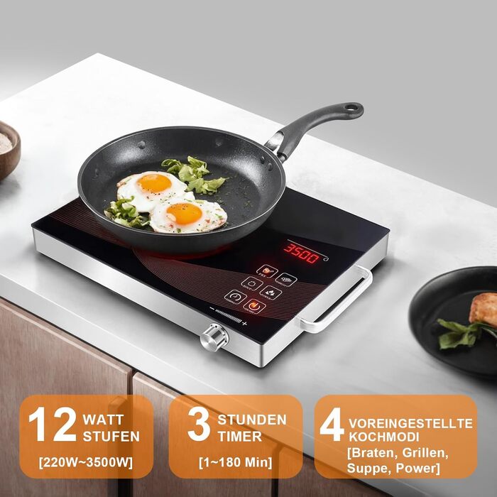 Індукційна варильна поверхня 3500 Вт Bellanny