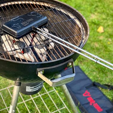 Бутербродниця чавунна для барбекю з транспортною сумкою BBQ-Toro