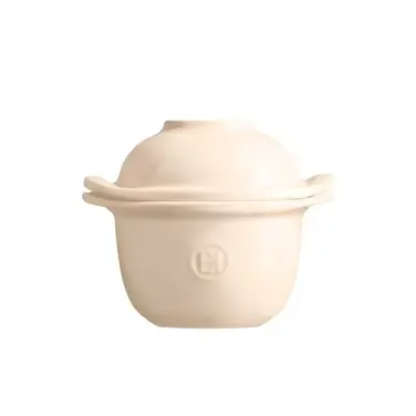 Піала з кришкою-підставкою під яйце, 0,3 л кремова Emile Henry