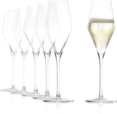 Набір із 6 келихів для шампанського 290 мл, Quatrophil Stölzle Lausitz
